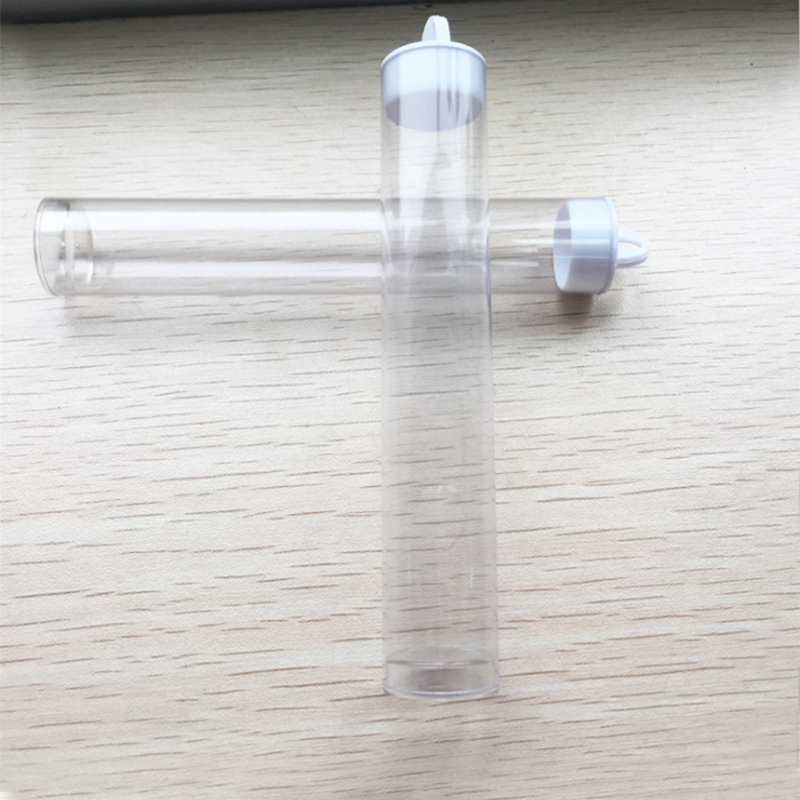 PC塑料包装管19mm直径高透明包装管PC透明硬管电子元器件收纳管