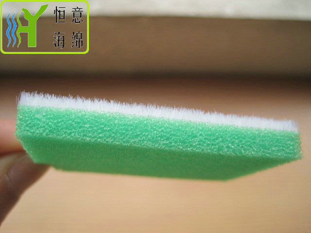 工艺植绒海棉制品 静电植绒海绵  