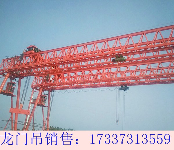 陕西汉中16吨龙门吊厂家不断学习