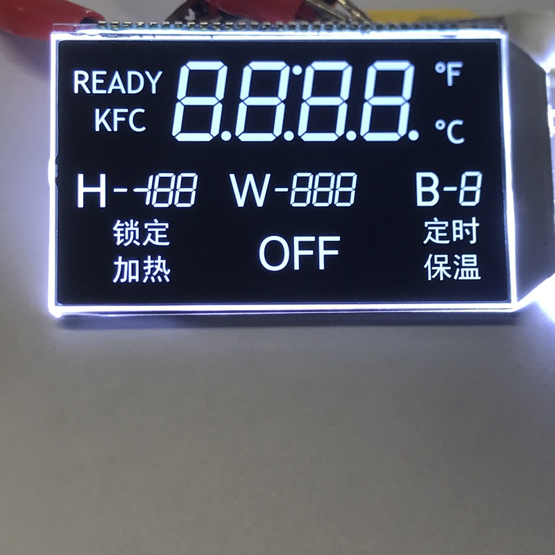 广东中山电磁炉，加热壳VA黑膜LCD液晶显示段码屏