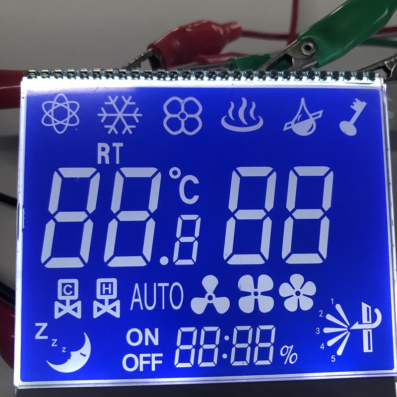 广东中山厂家生产温控器LCD液晶显示段码屏