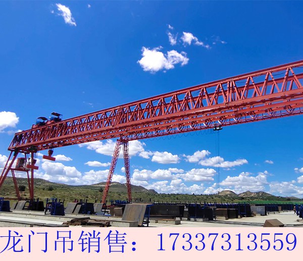 陕西宝鸡龙门吊厂家架设预制梁的技巧