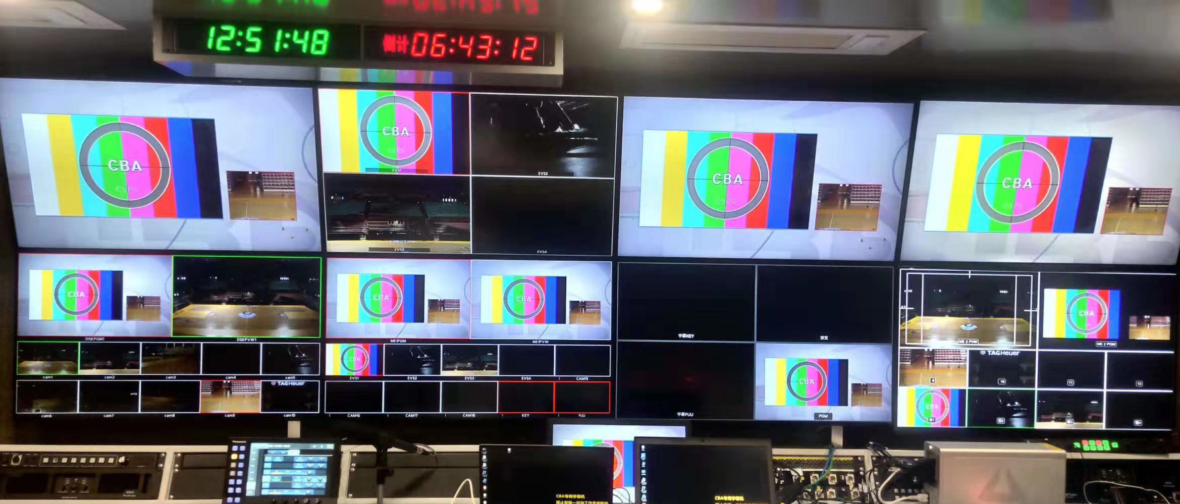 28/32/42寸4K转播监视器演播直播车专用拼接显示器改装