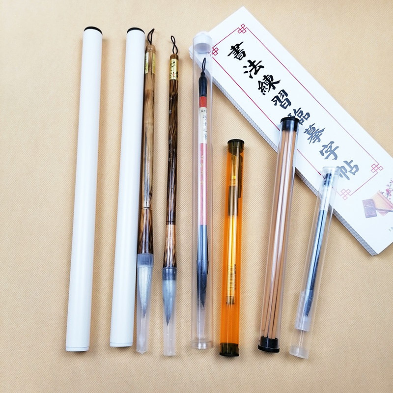 塑胶工厂生产PVC透明包装管毛笔 眉笔线香直径19mmPVC塑料包装管