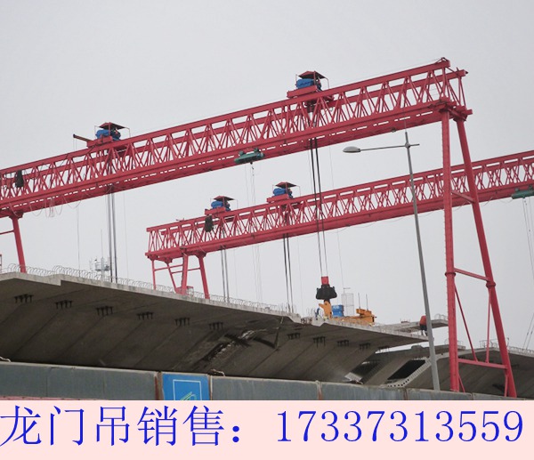 陕西汉中龙门吊厂家租赁40吨龙门起重机