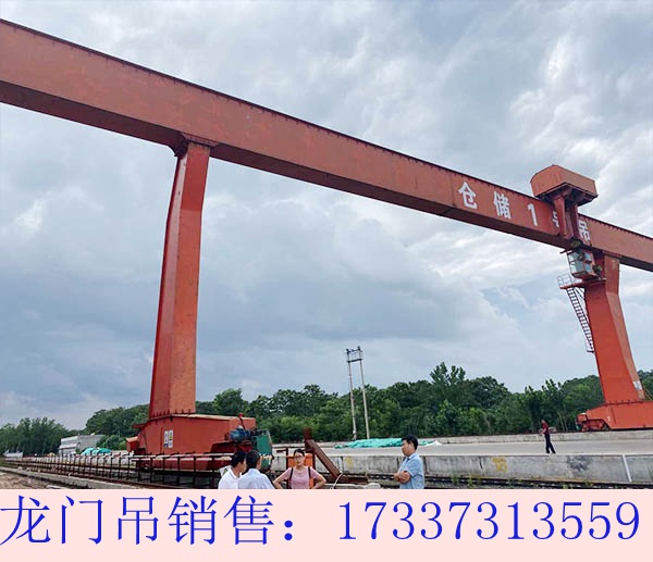 陕西渭南龙门吊厂家出租80吨包厢龙门吊