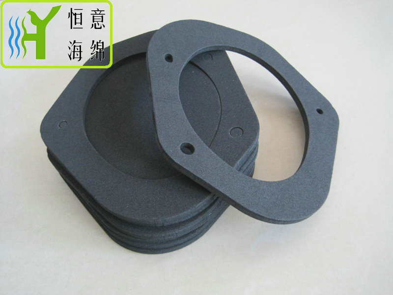 防震隔音密封法兰海棉垫   密封防灰海绵   缓冲防震密封海棉