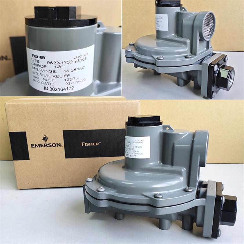 费希尔R622-6调压器R622-1732-93106液化气减压阀