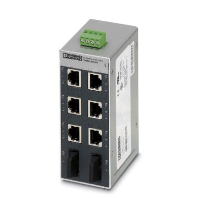 菲尼克斯工业以太网交换机 - FL SWITCH SFN 6TX/2FX ST - 2891411