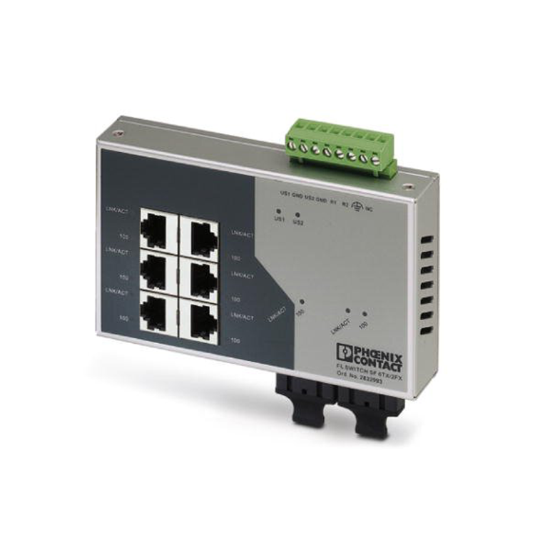 菲尼克斯工业以太网交换机 - FL SWITCH SF 6TX/2FX - 2832933