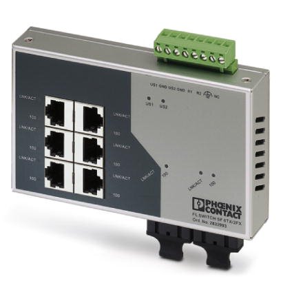 菲尼克斯工业以太网交换机 - FL SWITCH SF 7TX/FX - 2832726