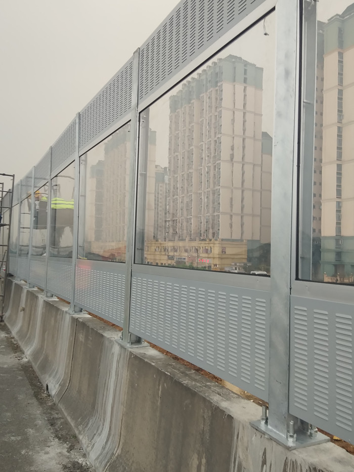 重庆公路降噪声屏障、重庆住宅小区隔声屏障、重庆高架桥铝板声屏障