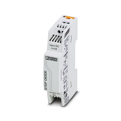 菲尼克斯电源冗余模块 - STEP-DIODE/5-24DC/2X5/1X10 - 2868606