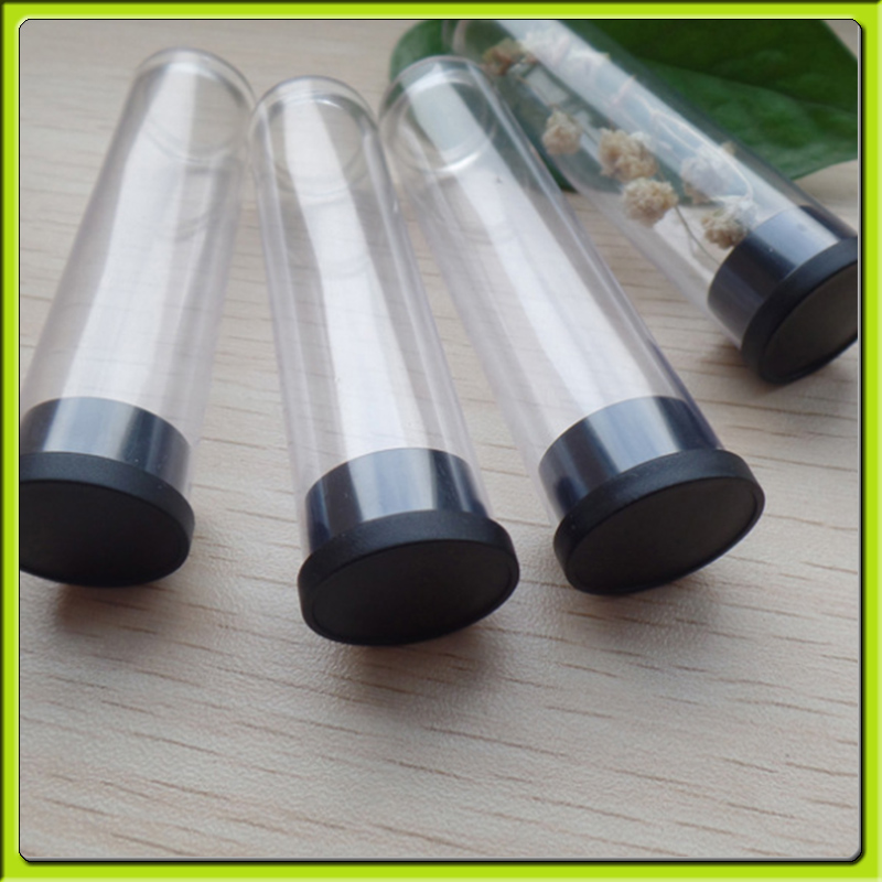 供应pvc刚性阻燃管外径17mm包装管PVC透明圆筒塑料包装管配盖