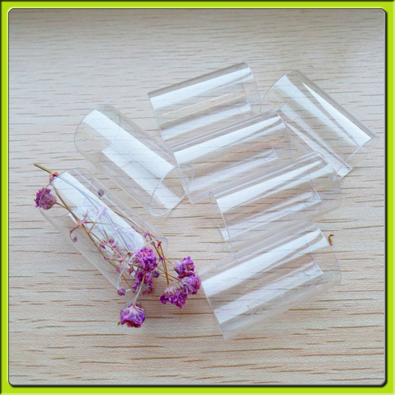 批发定制挤出透明包装管 18mm高透明圆管款 内孔16mmPC刚性阻燃管