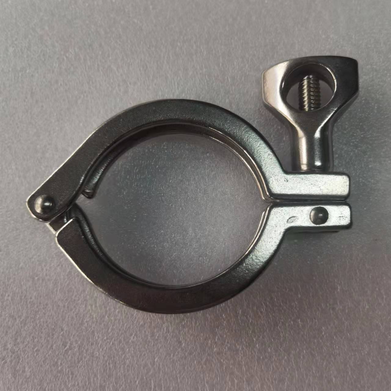 304不锈钢快装卡箍套装抱箍快速卡盘管子夹精铸整套加长快装接头