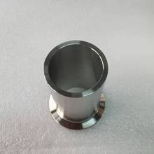 304/316不锈钢快装接头加长卡箍式快接卡盘卫生级焊接端头
