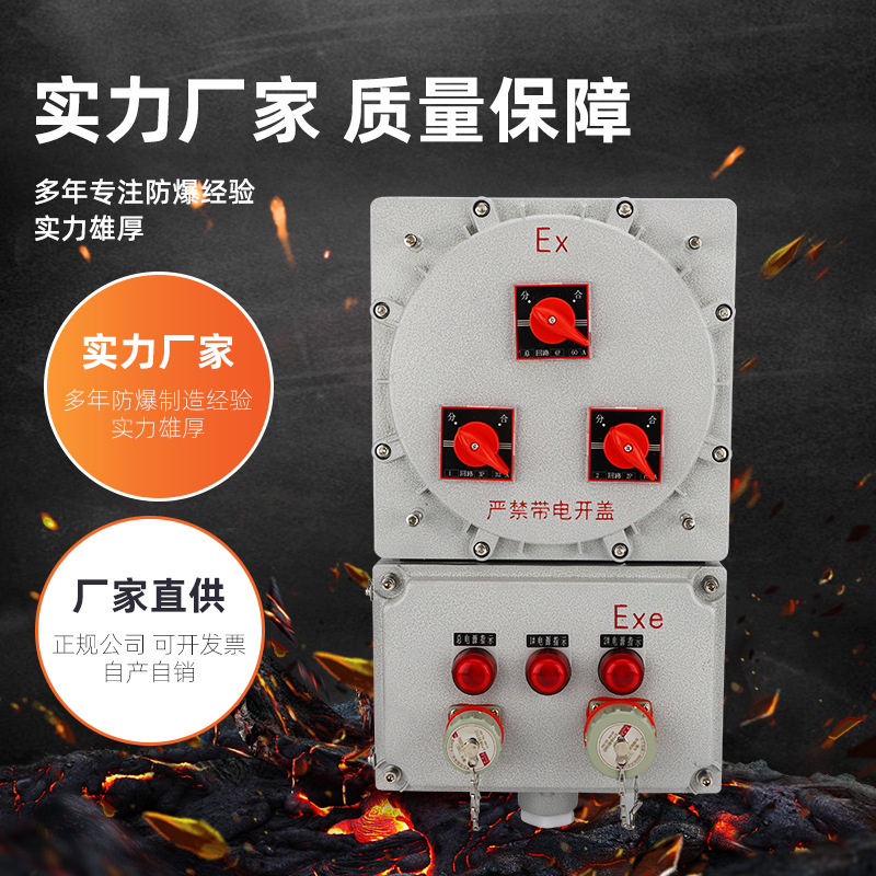 BXX防爆配电动力检修箱AC防爆插座检修箱防爆检修电源箱