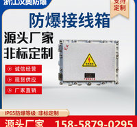 BJX51防爆接线箱200*200增安型300*300隔爆型铝合金下进下出IP65