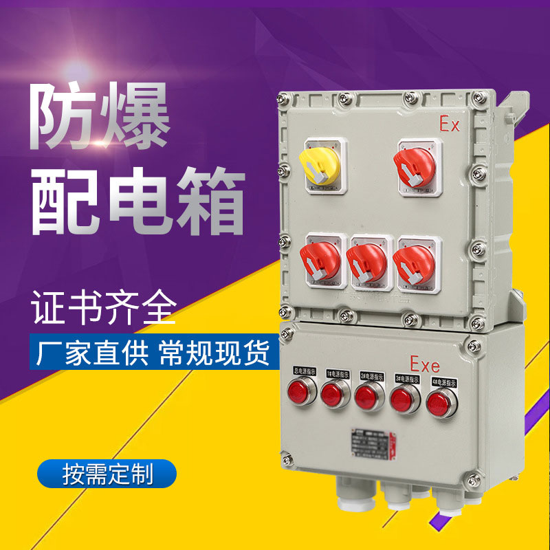 BXM（D）防爆照明动力开关配电箱铸铝启动源隔爆仪表电控柜IP65