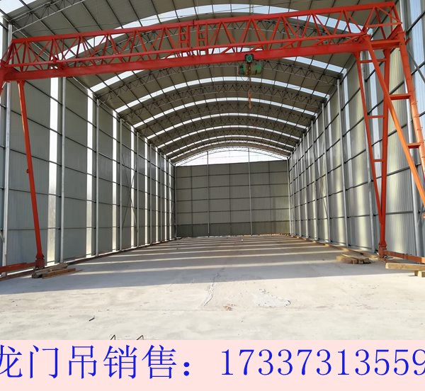 陕西渭南龙门吊厂家龙门吊的夜间施工<em>照明</em>