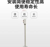 BZC51-A2D2防爆操作柱L1000mm两灯两钮铝合金按钮盒Exde ll BT6