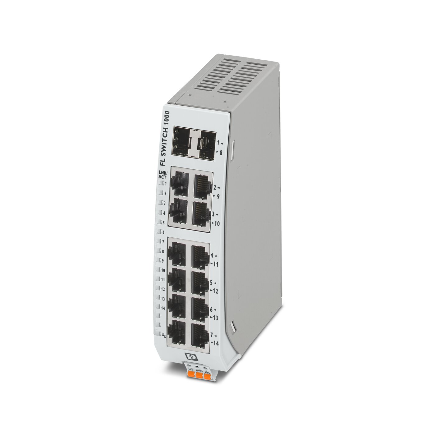超薄以太网交换机  - FL SWITCH 1012NT-2SFP 1249598