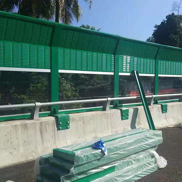 重庆高速公路金属隔音屏隔音板声屏障供应厂家