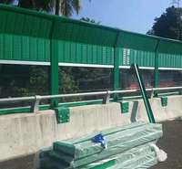 重庆高速公路金属隔音屏隔音板声屏障供应厂家