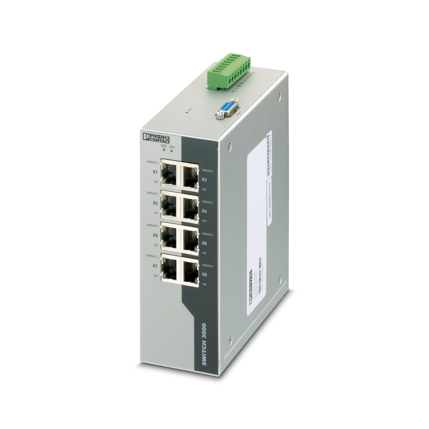 管理型以太网交换机 - FL SWITCH 3008  2891031