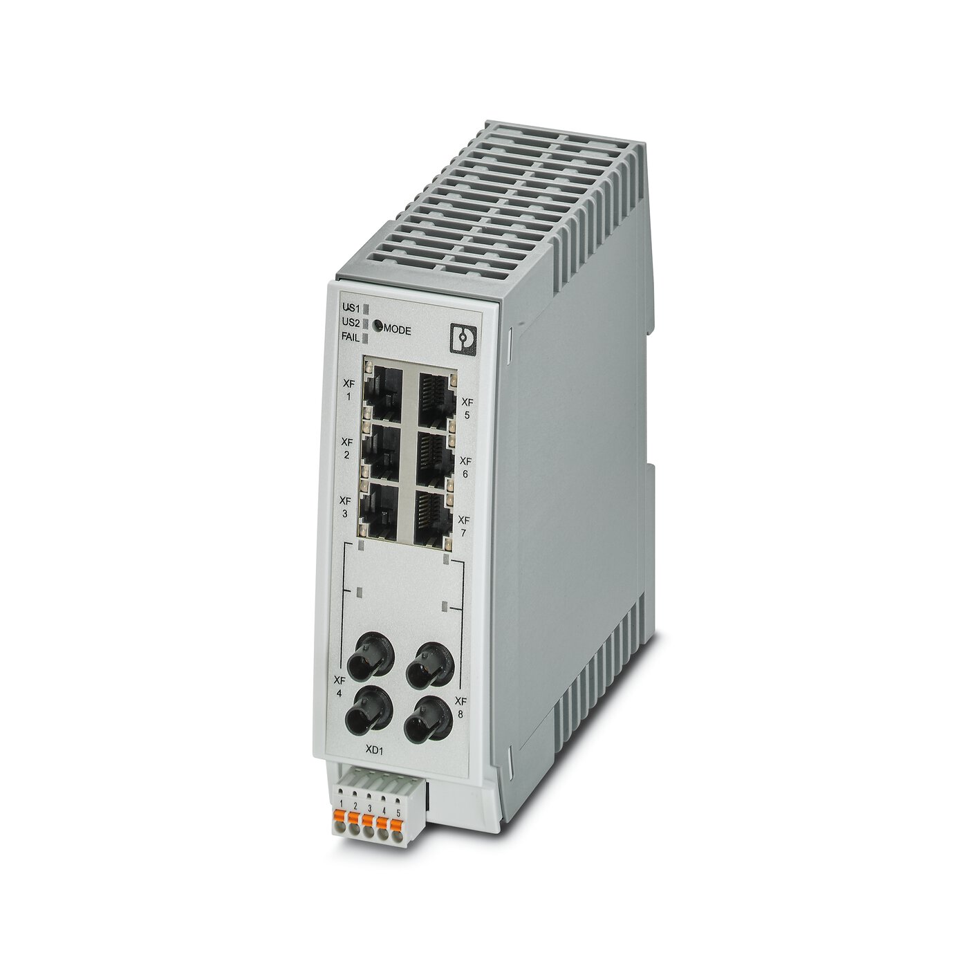 6 RJ45端口  - FL SWITCH 2206-2SFX 2702969