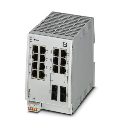  14 RJ45端口 - FL SWITCH 2214-2FX  2702905