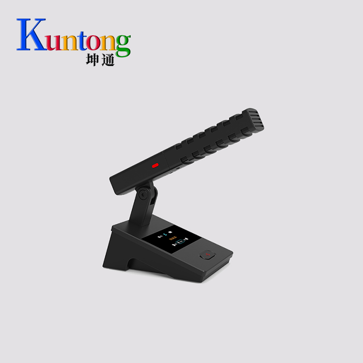 Kuntong坤通KTM-DCS-3060D无线方管式数字会议系统代表单元话筒指向性可变