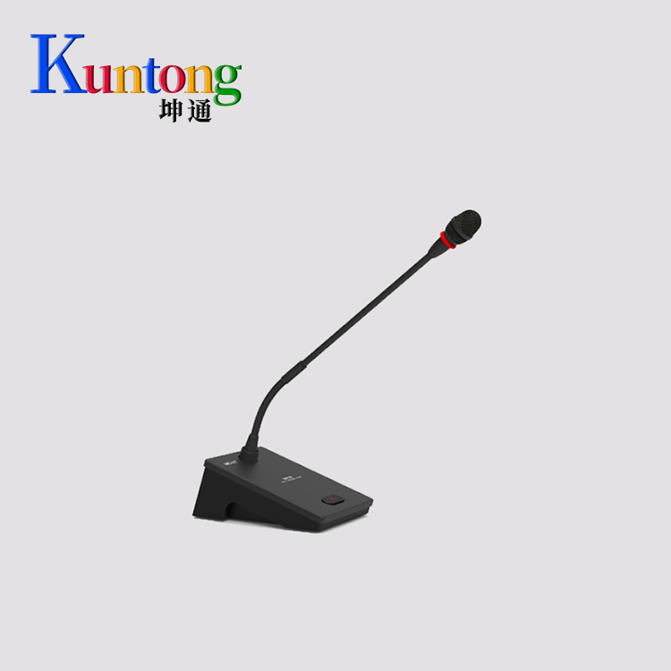 Kuntong坤通KTM-DCS-3070D有线鹅颈式数字会议系统代表单元话筒抗手机干扰咪芯