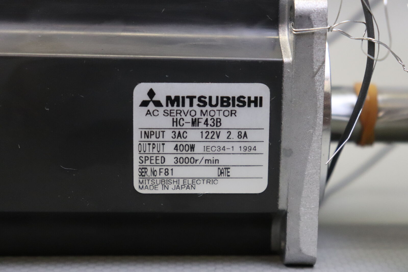 HC-MF43B Mitsubishi/三菱 控制器模块 电机马达 驱动板驱动器