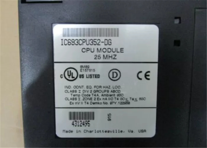 IC693CPU352-DH GE/通用电气 电机马达 模块控制器 驱动器原装