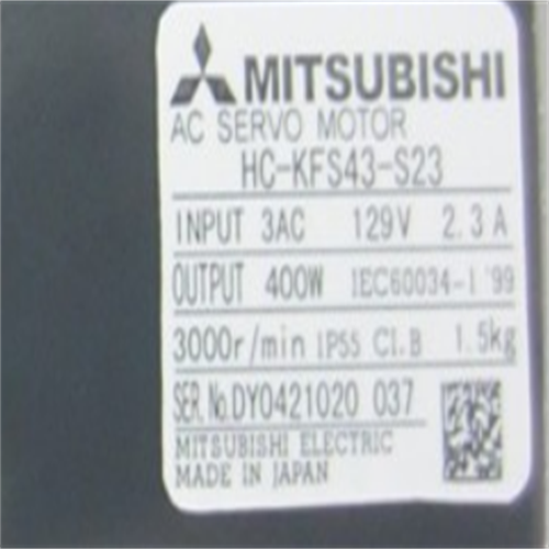 HC-KFS43-S23 Mitsubishi/三菱 控制器模块 电机马达齿轮