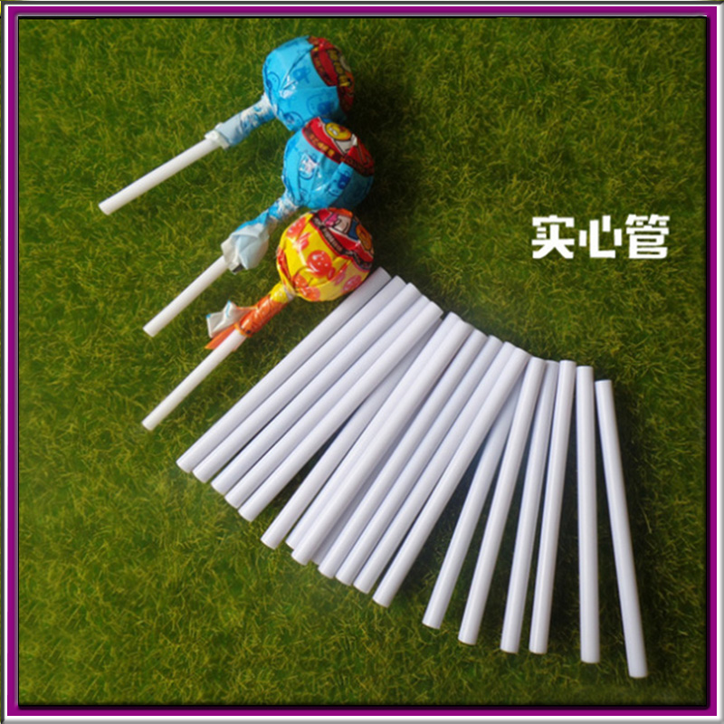 厂家批发PVC ABS实心圆棒塑料管 棒棒糖管规格齐全可按需做