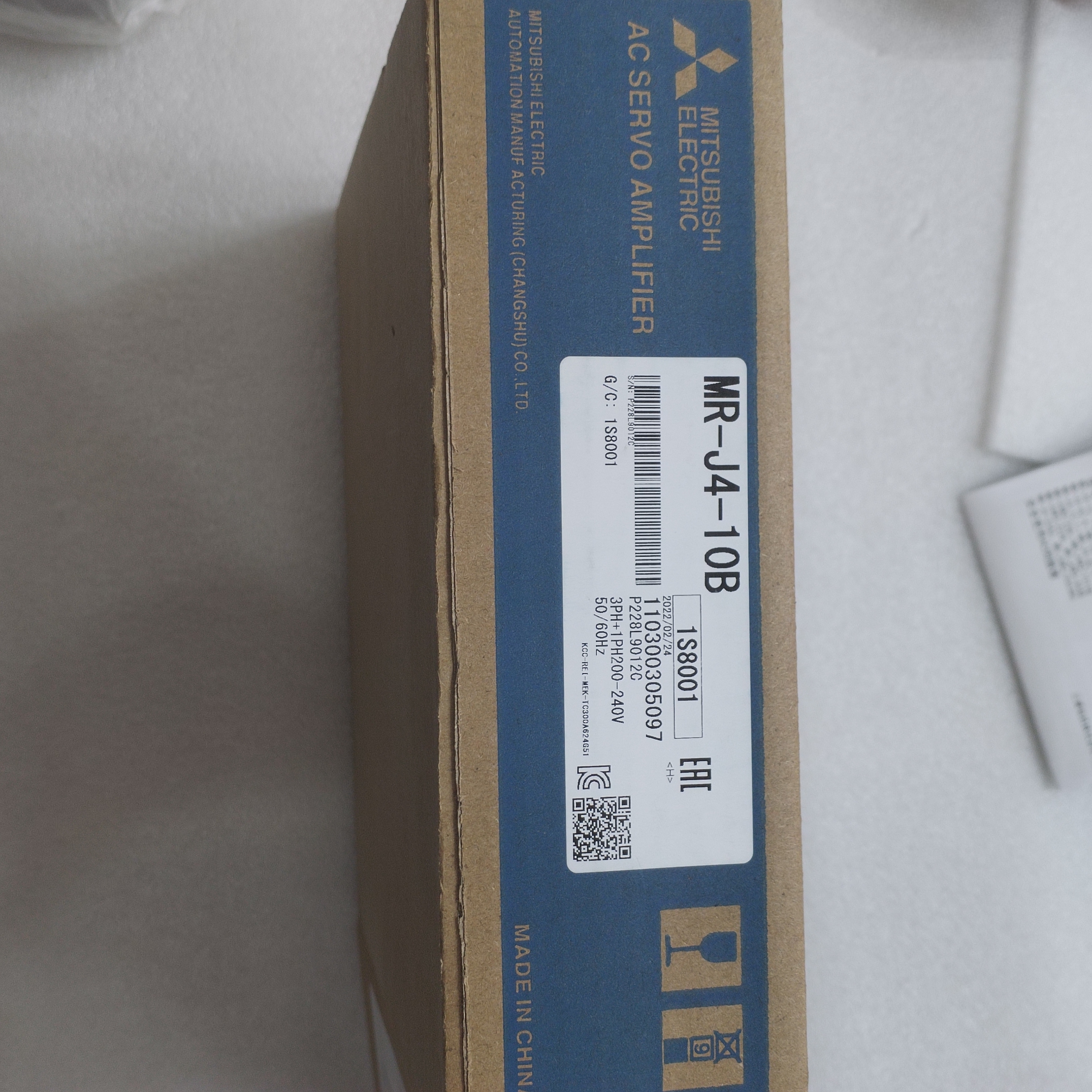 MR-J4-10B Mitsubishi/三菱 伺服驱动器 伺服电机