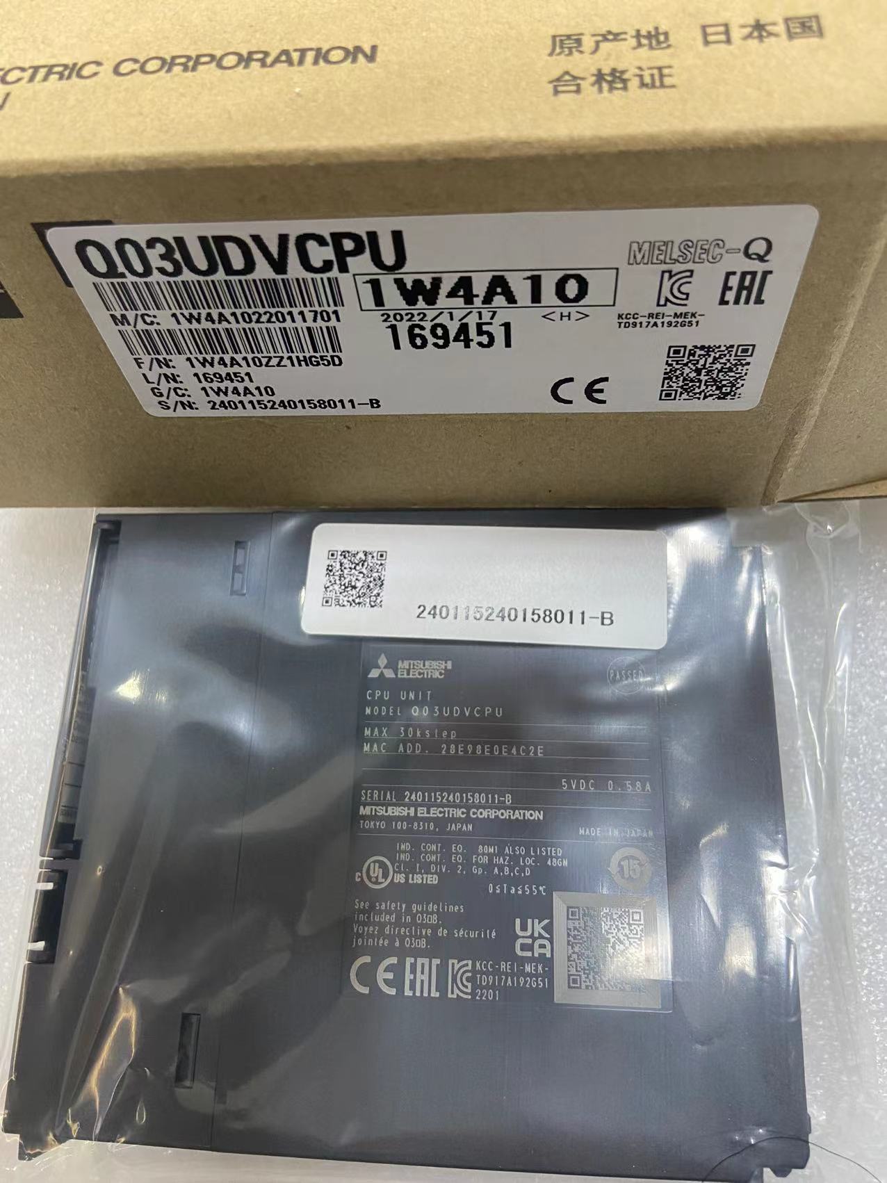 Q03UDVCPU Mitsubishi/三菱 伺服电机