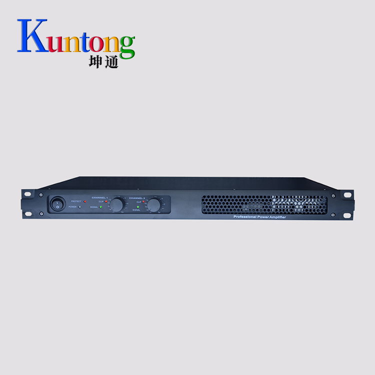 Kuntong坤通KTM-MPA-2100 1U模拟会议功放 音质保真  低噪音风扇