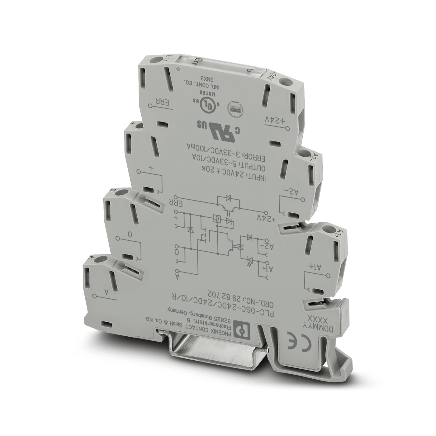 固态继电器模块 - PLC-OSC- 24DC/ 24DC/ 10/R 2982702