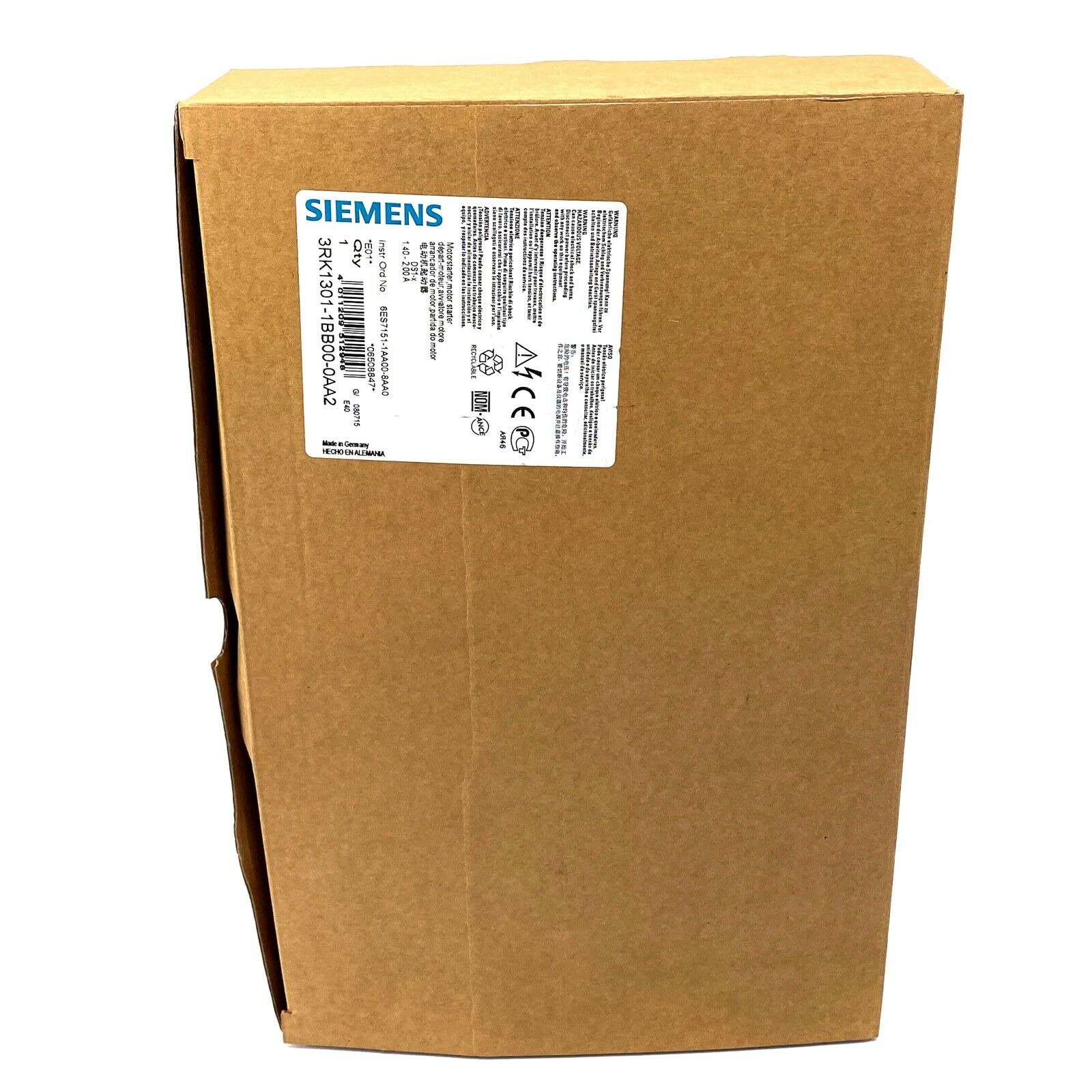 3RK1301-1BB00-0AA2 SIEMENS/西门子 电机马达 控制器模块
