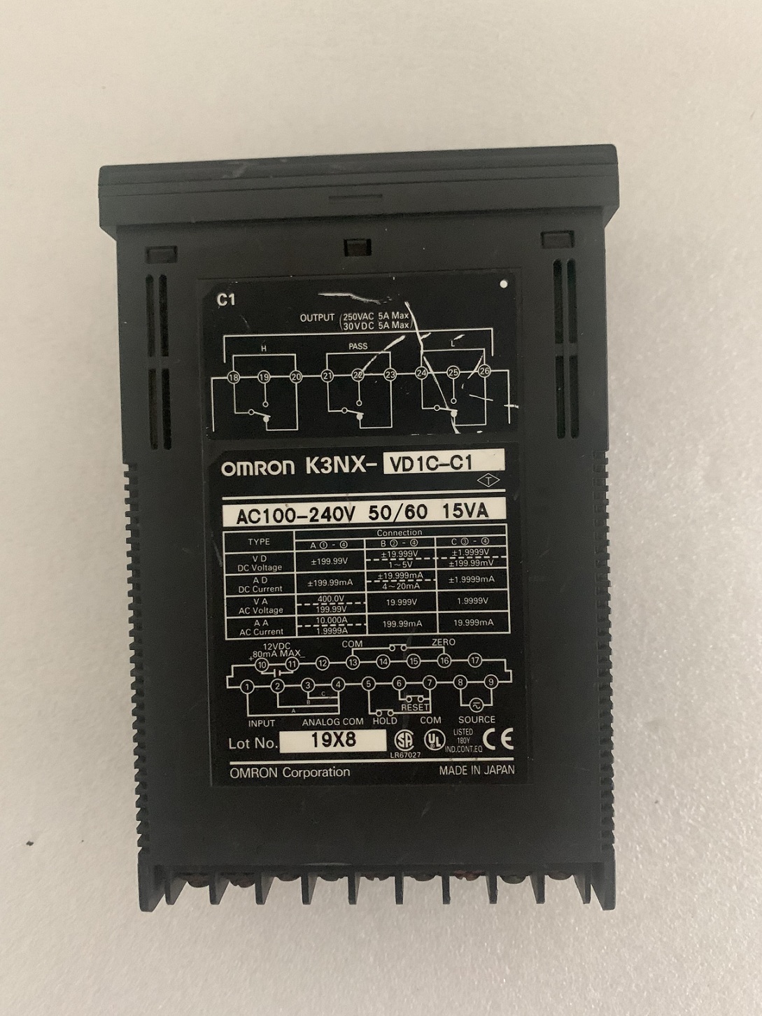 K3NX-VD1C-C1  全新原装欧姆龙