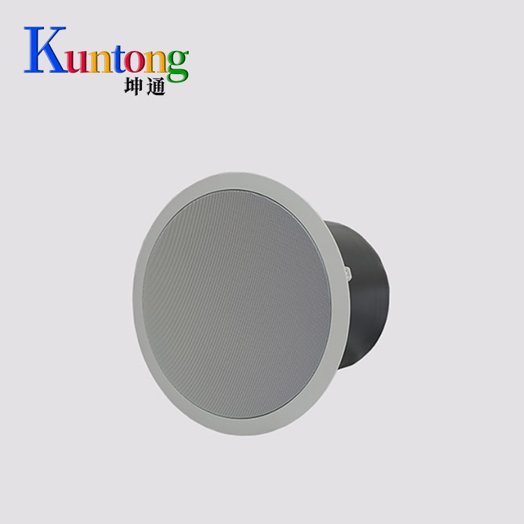 Kuntong坤通KTM-CLS-80专业吸顶音箱 高磁吸合 HIFI级蚕丝膜 特殊防火后筒设计