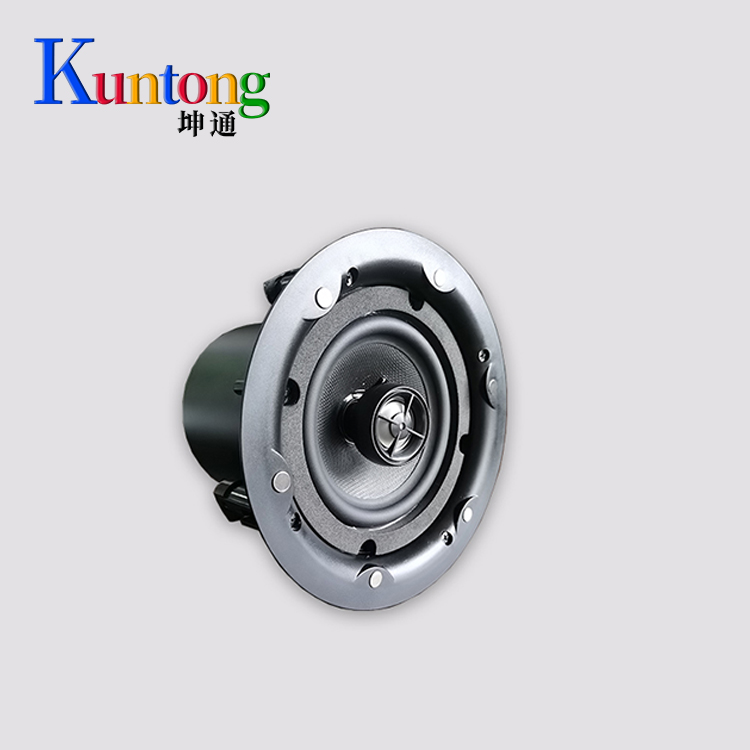 Kuntong坤通KTM-CLS-30专业吸顶音箱 高磁吸合 HIFI级蚕丝膜 特殊防火后筒设计