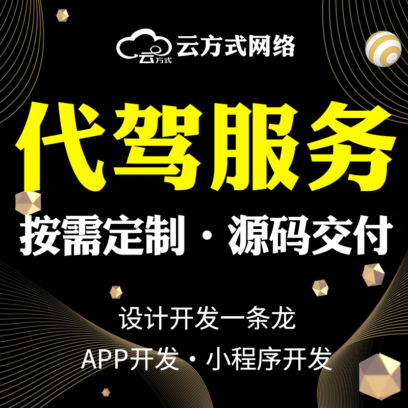 代驾软件系统有哪些开发平台