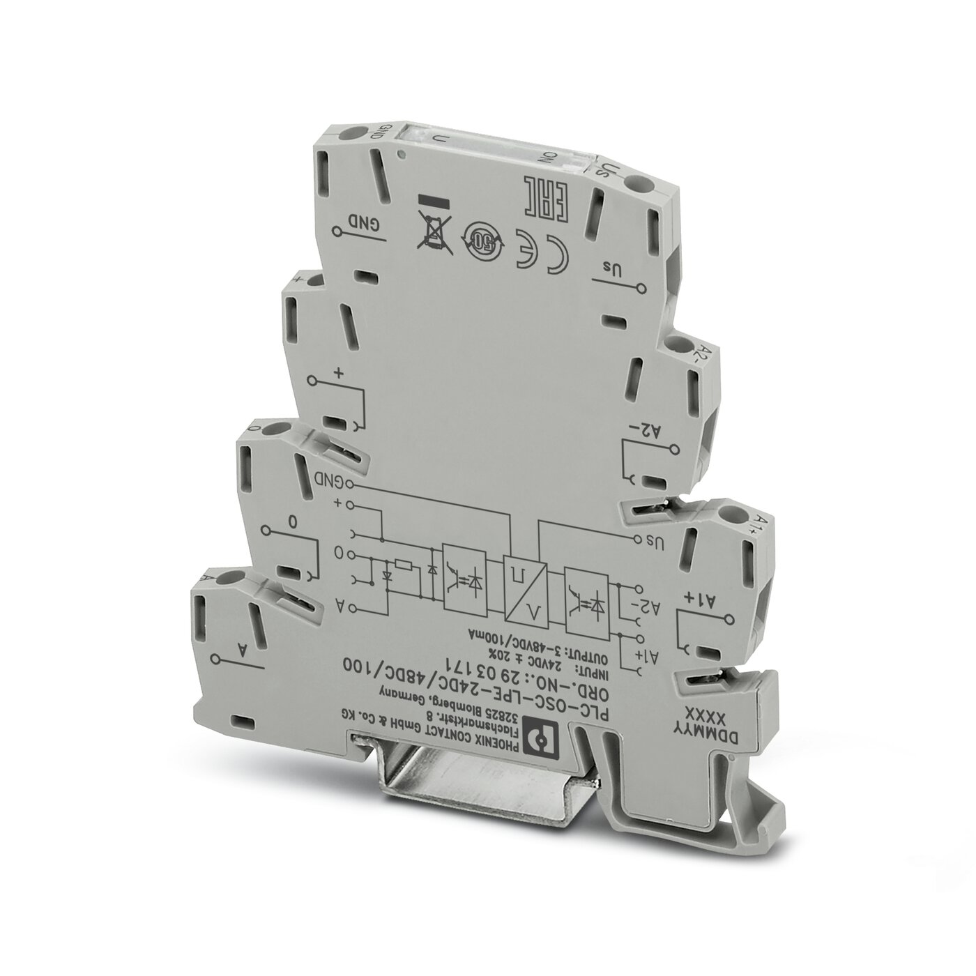 定时继电器 - PLC-OSC-LPE-24DC/48DC/100  2903171