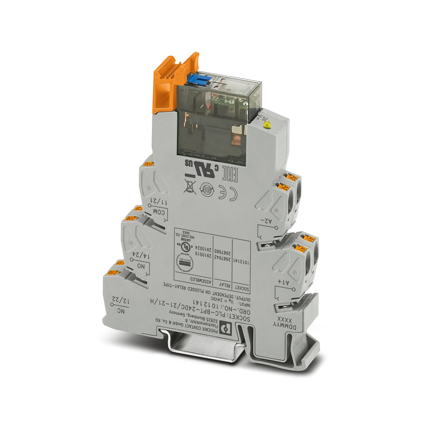 继电器模块 - PLC-RPT- 24DC/21-21/MS  2910519