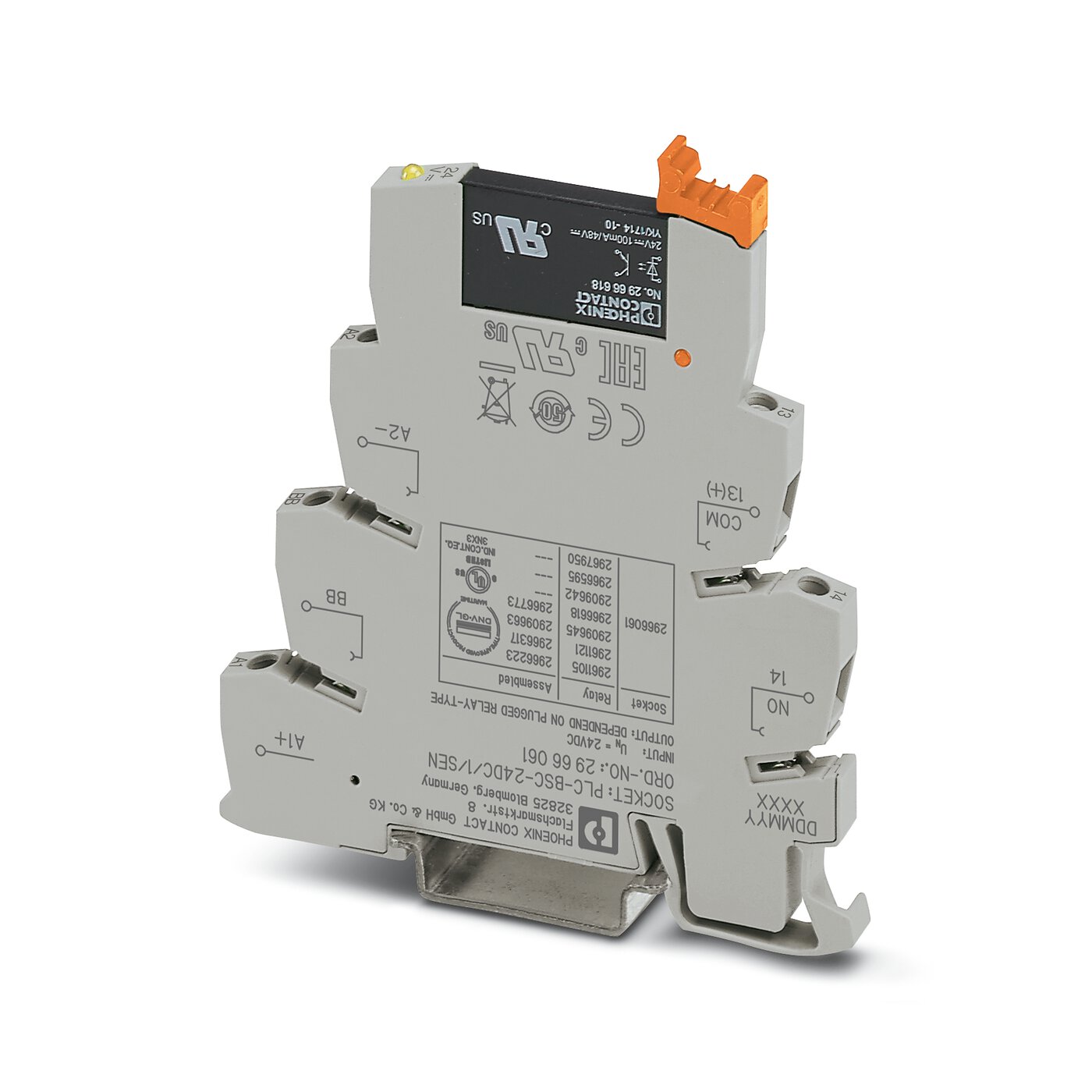固态继电器模块 - PLC-OSC- 24DC/ 48DC/100/SEN  2966773